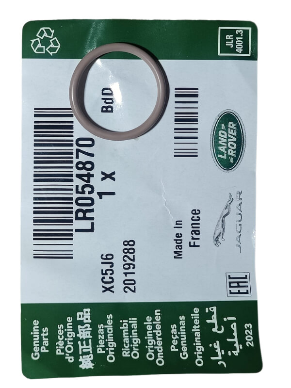 O-RING LR054870 W780299SJ00 C2P24811