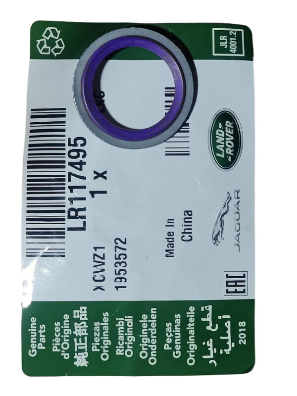 O-RING LR117495 K8D219N658CA C2D58256